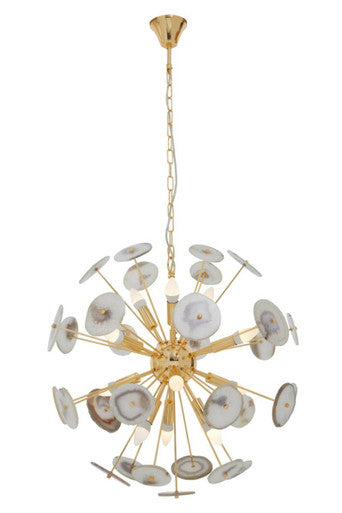 Glamour Agate 12-light Celing Light.