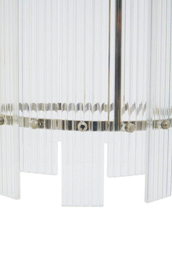 Ritz One Bulb Glass Pendant Light - Image 5