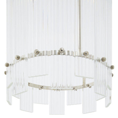 Ritz One Bulb Glass Pendant Light - Image 6