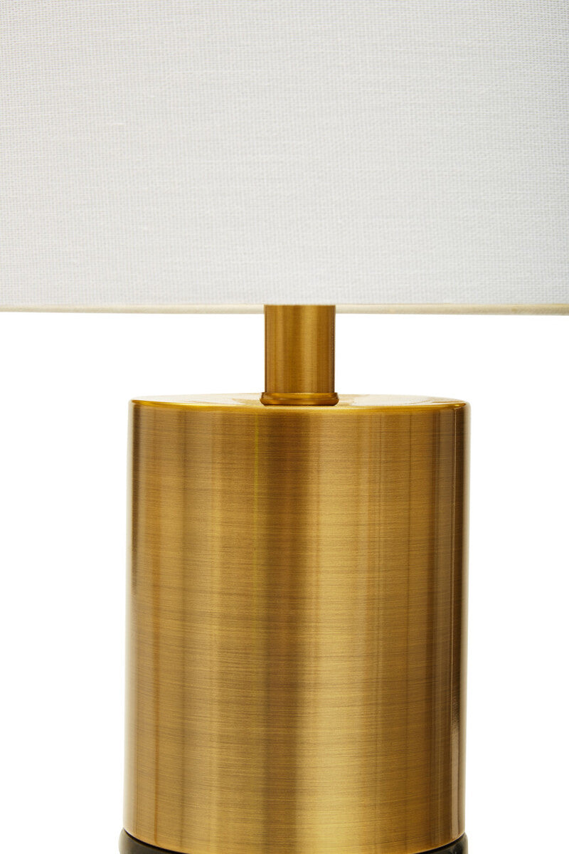 Edgar Black Marble and Gold Table Lamp - Image 7