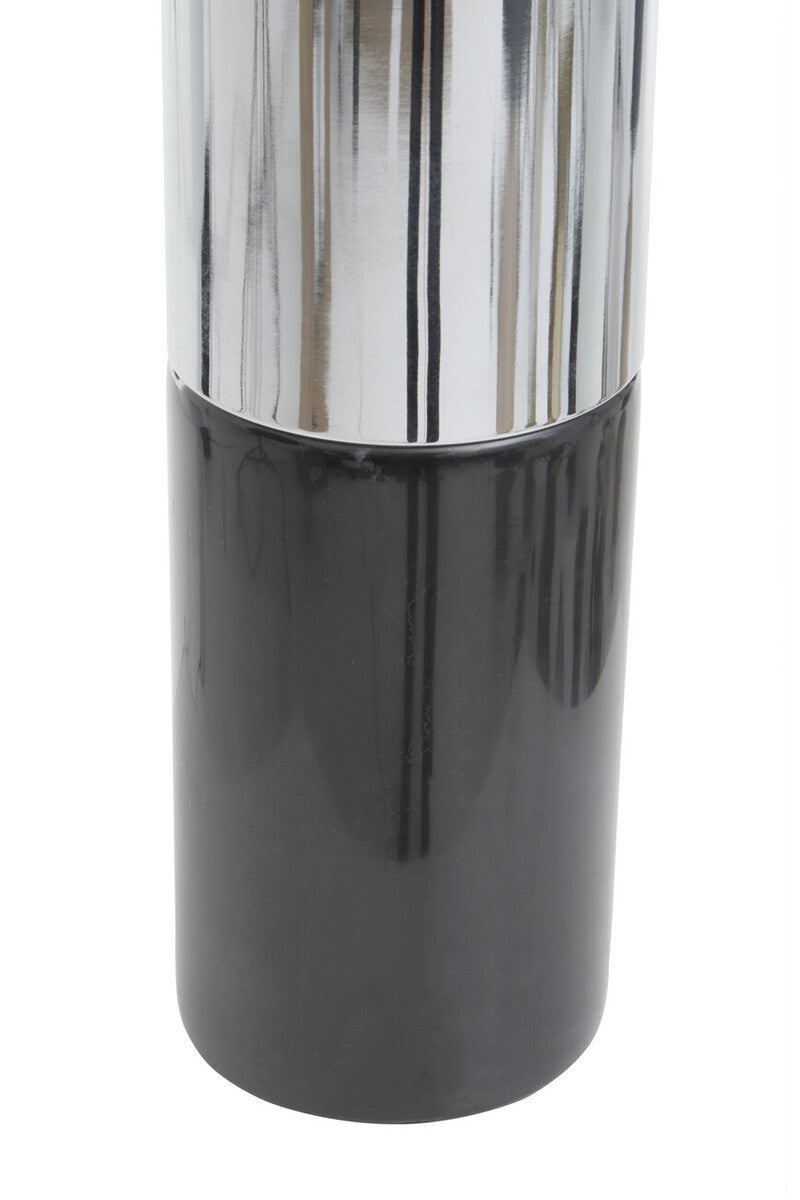 Edgar Black Marble and Chrome Table Lamp - Image 7