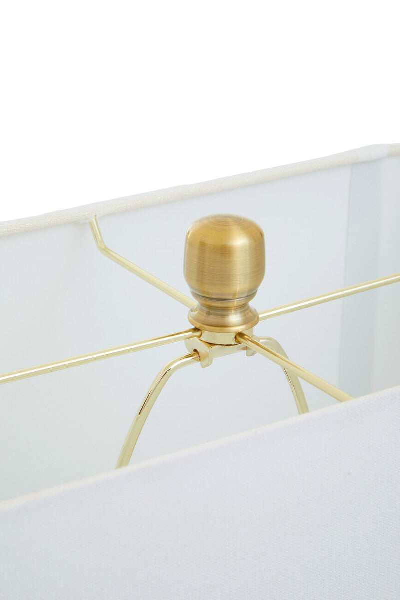 Edith Table Lamp in White Marble and Gold - Image 7