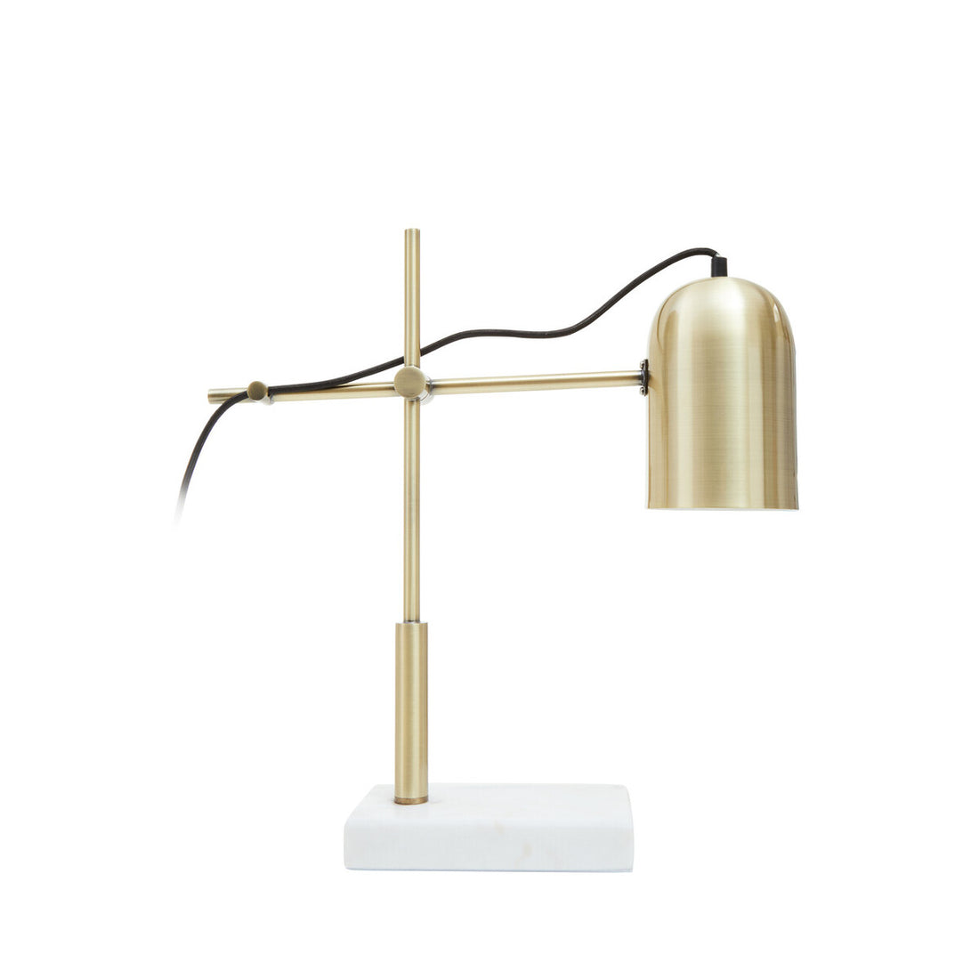 Equipoise Gold and Marble Adjustable Desk Lamp - Image 3