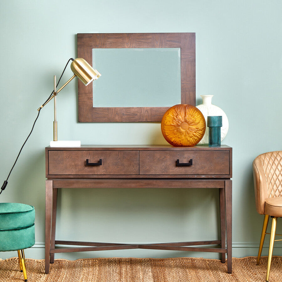 Equipoise Gold and Marble Adjustable Desk Lamp