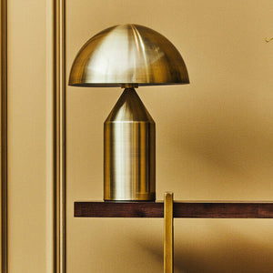 Tobor Gold Finish Table Lamp