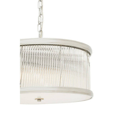 Kensington Townhouse Nickel Pendant Light - Image 7