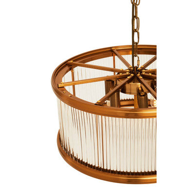 Kensington Townhouse 6 Bulb Pendant Light - Image 4