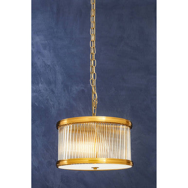 Kensington Townhouse 5 Bulb Small Bronze Pendant Light