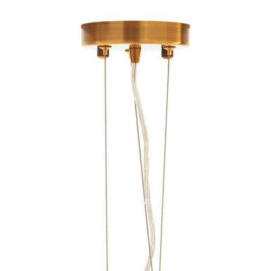 Kensington Townhouse 3 Bulb Bronze Pendant Light - Image 6