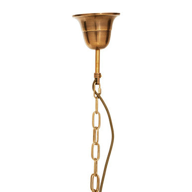 Hampstead Brass Finish 6 Bulb Pendant Light - Image 6