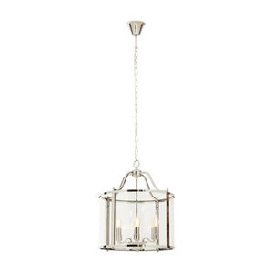 Hampstead 6 Bulb Chrome Pendant Light