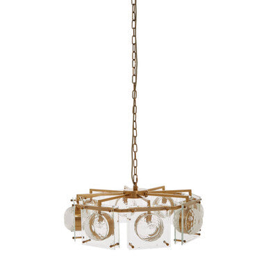 Kensington Townhouse 8 Bulb Pendant Light