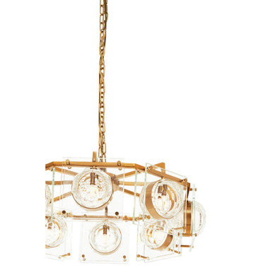 Kensington Townhouse 8 Bulb Pendant Light