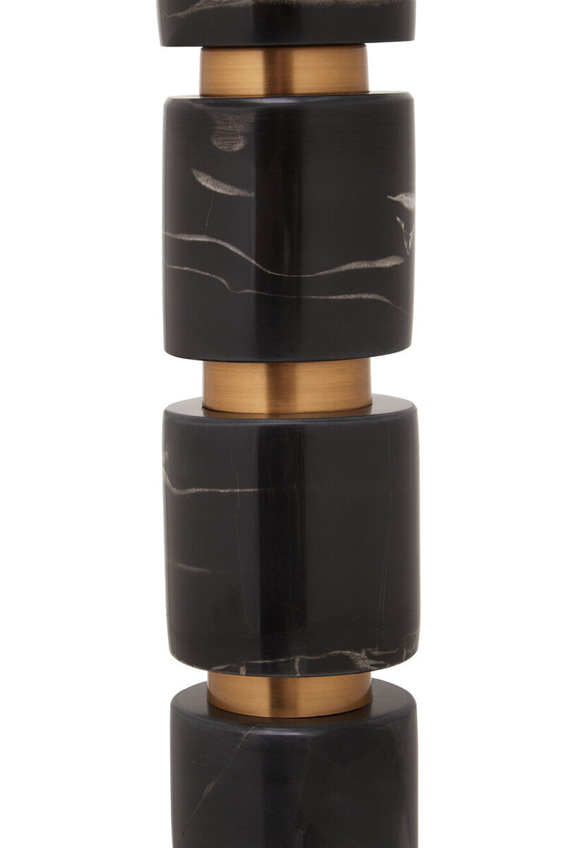 Marmo Grey Fabric Shade Table Lamp - Image 7