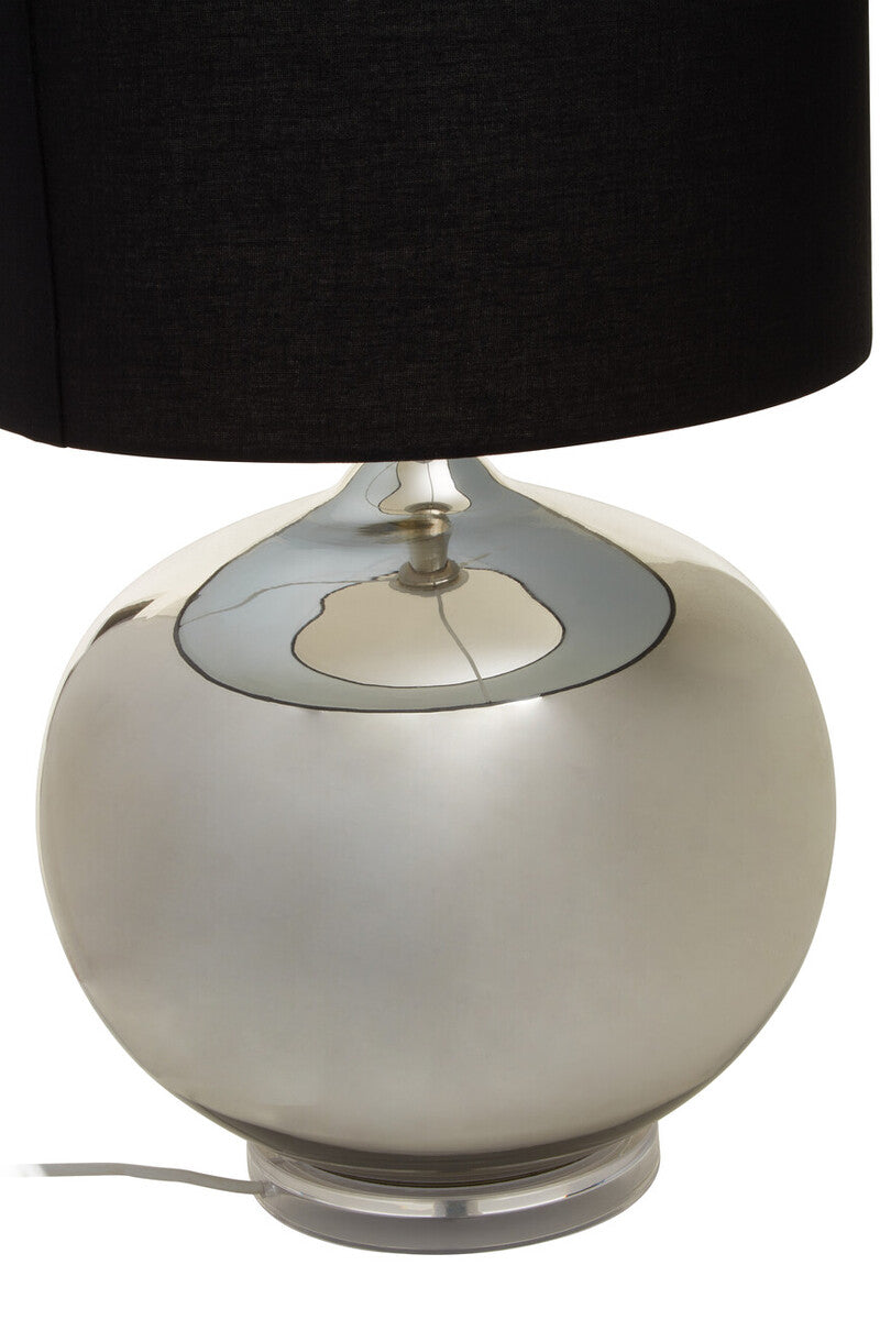 Surit 58Cm H Table Lamp Slvr Gls