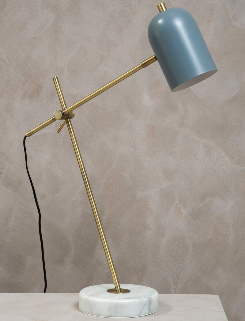 Newton Grey Shade Desk Lamp