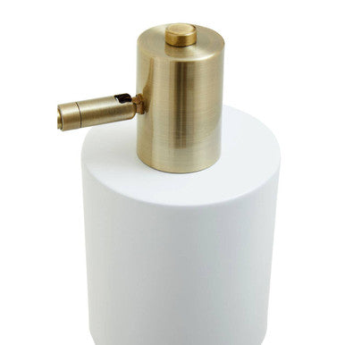 Newton White Shade Desk Lamp - Image 10