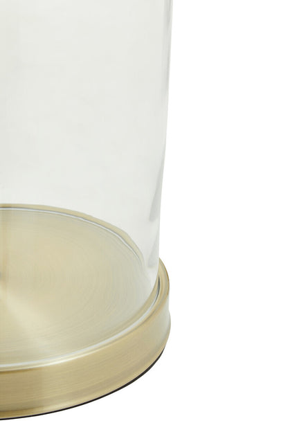 Nadia White Fabric Shade Table Lamp