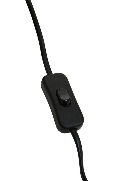 Nadia White Fabric Shade Table Lamp