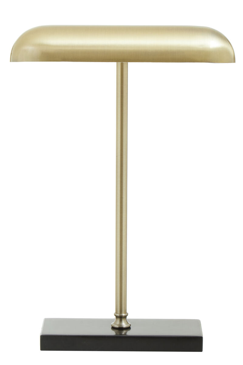 Newton Brass Finish Desk Lamp