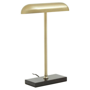 Newton Brass Finish Desk Lamp