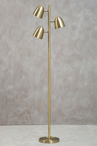Newton Brass Finish Floor Lamp