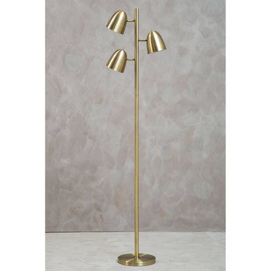 Newton Brass Finish Floor Lamp - Image 3