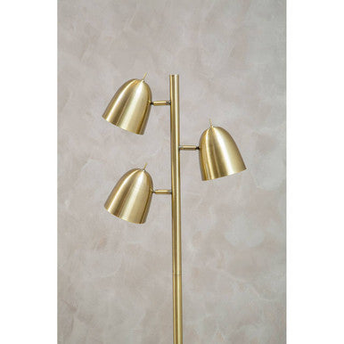 Newton Brass Finish Floor Lamp - Image 4