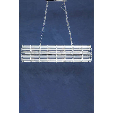 Karli Chrome Eight Bulb Pendant Light - Image 2