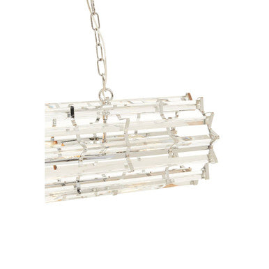 Karli Chrome Eight Bulb Pendant Light