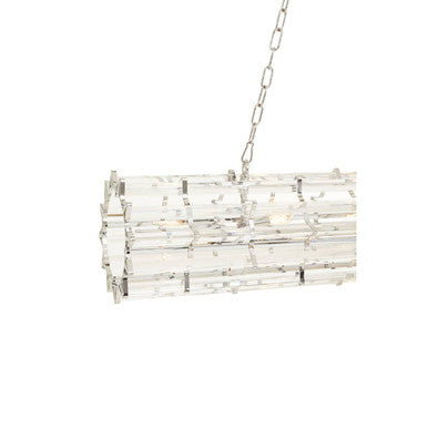 Karli Chrome Eight Bulb Pendant Light
