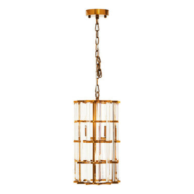 Karli Brass Finish Small Vertical Light - Image 7