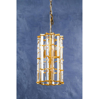 Karli Brass Finish Small Vertical Light