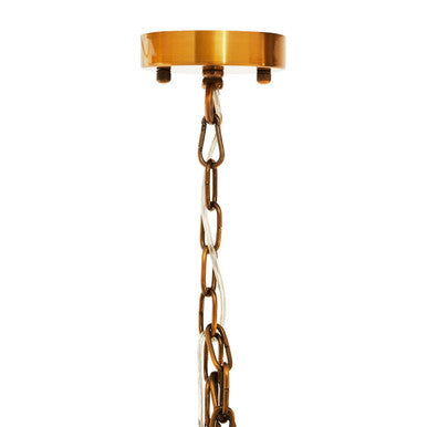 Karli Brass Finish Small Vertical Light - Image 6