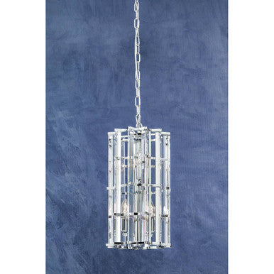 Karli Chrome Finish Small Vertical Light