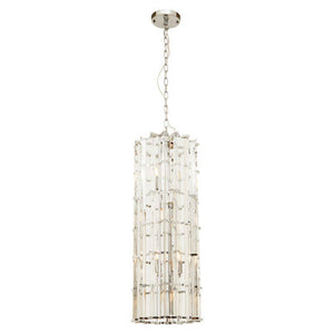 Karli Glass And Chrome Finish Vertical Light