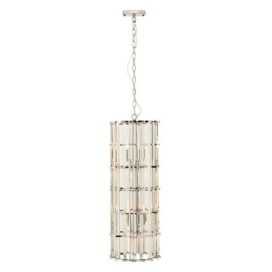 Karli Glass And Chrome Finish Vertical Light - Image 7