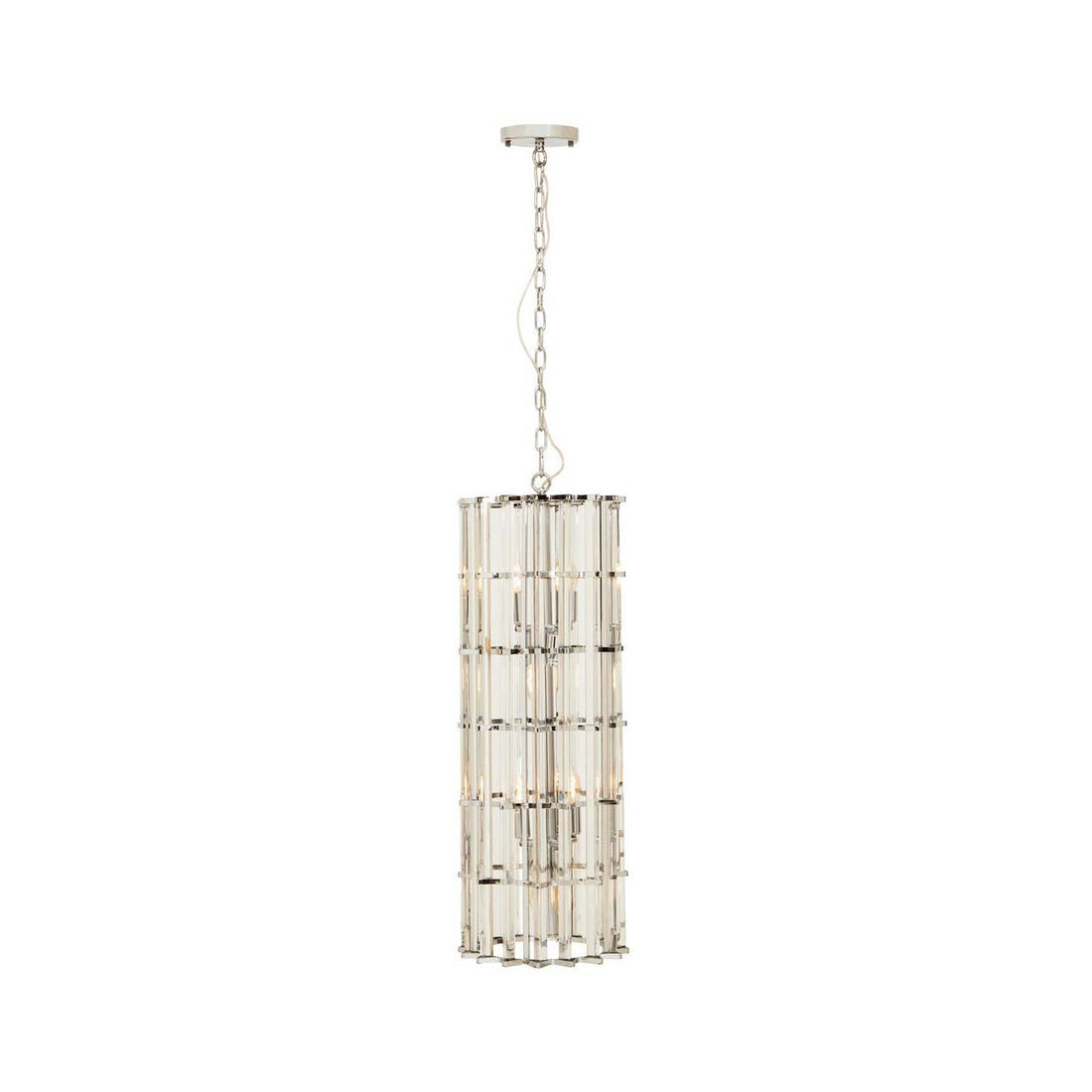 Karli Glass And Chrome Finish Vertical Light
