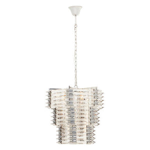 3 Tier Glass Statement Pendant Light | Karli