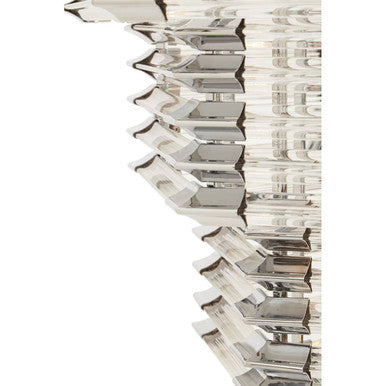 Karli Glass And Chrome Finish Prism Light With Fifteen Bulbs - Image 6