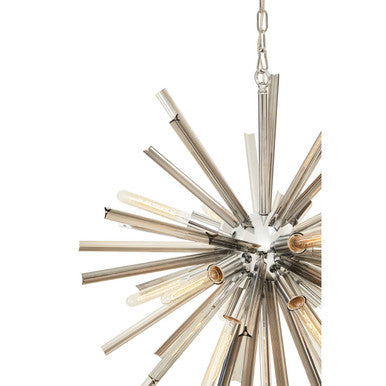 Karlo Smoke Grey Glass And Chrome Finish Light - Image 4
