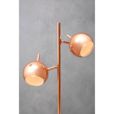 Karter Copper Finish Table Lamp With Two Lights - Image 5