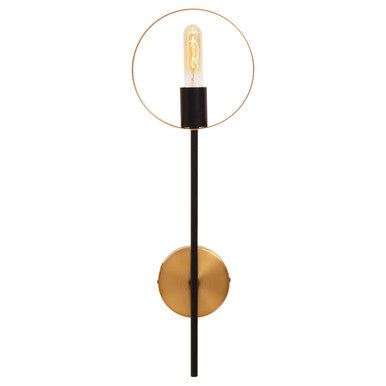 Trieste One Bulb Ring Wall Light