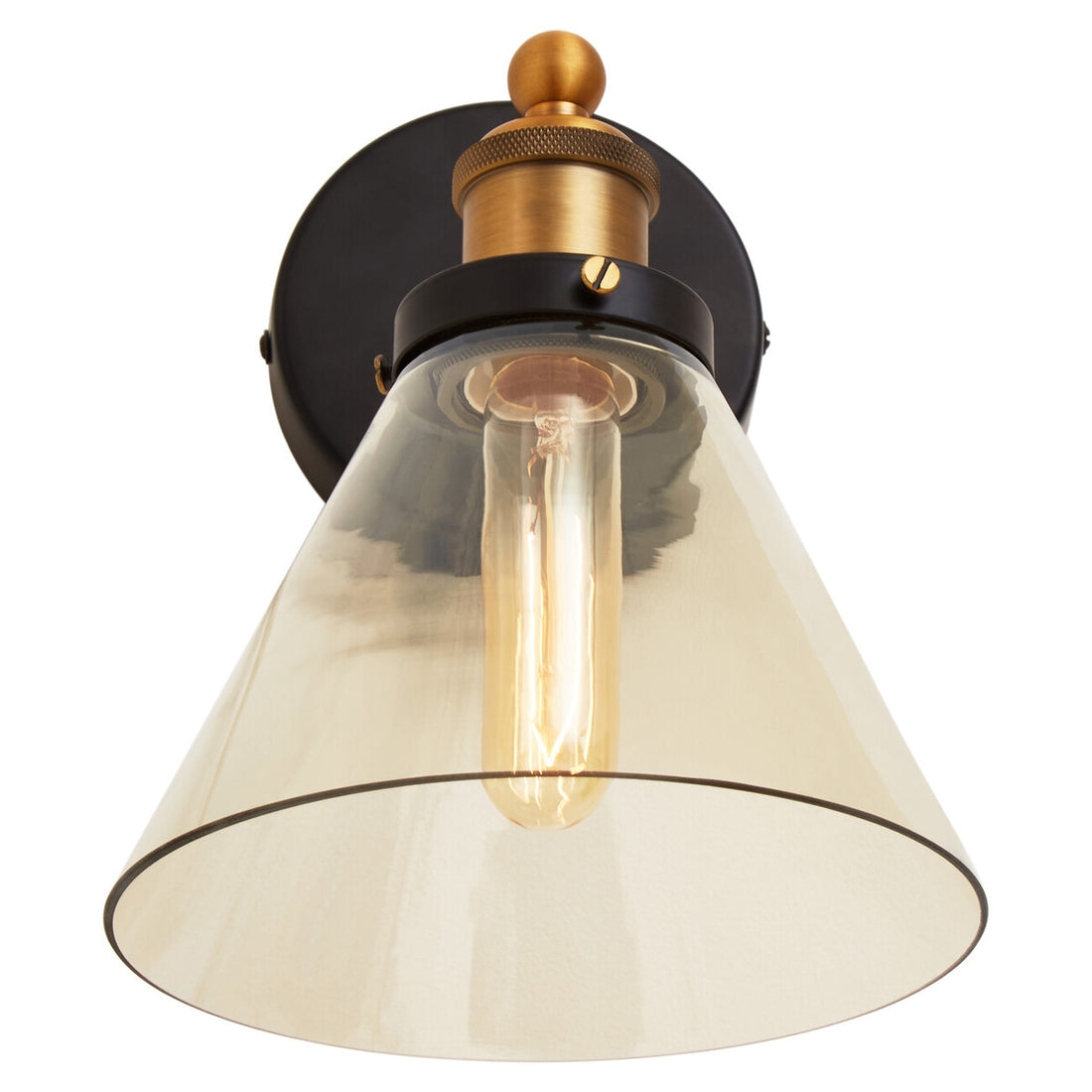 Trieste Matte Black Wall Light