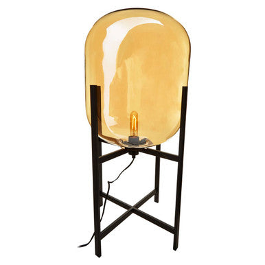 Trieste Champagne Glass Floor Lamp