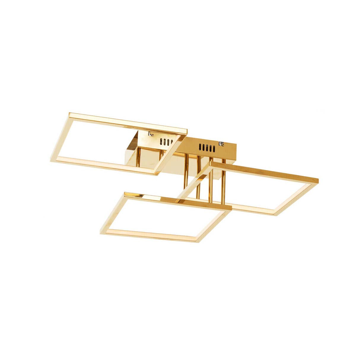 Trieste Three Square Ceiling Light