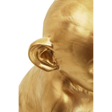 Boho Gold Finish Monkey Lamp