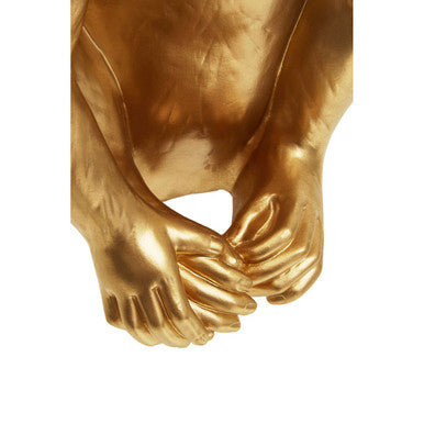 Boho Gold Finish Monkey Lamp - Image 10