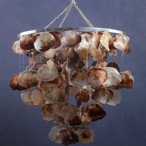 Natural Shell Abstract Pendant Shade | Palu