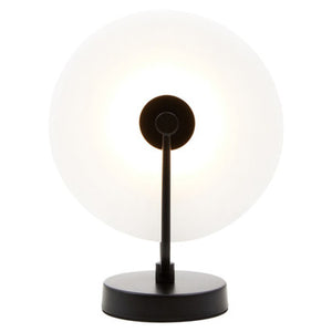 Waldorf White Marble And Black Table Lamp